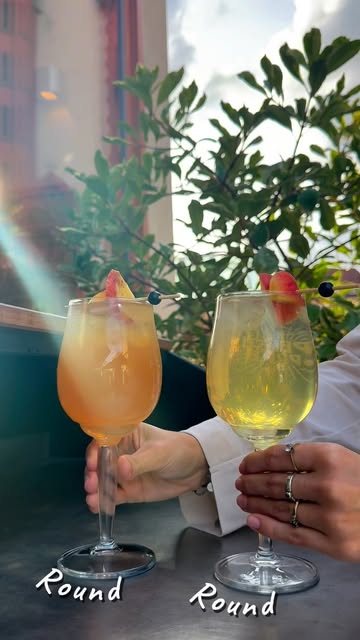 Instagram-Reel: zwei Spritz auf der Terrasse